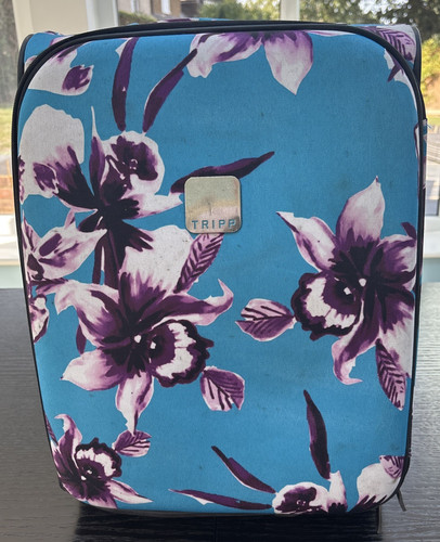 Tripp blue purple - purple, floral